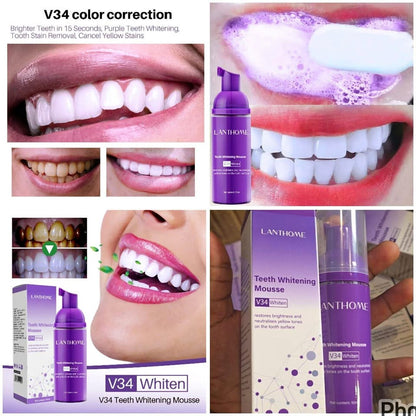 Mousse de Blanchiment des Dents V34 de LANTHOME